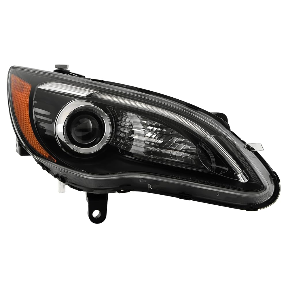 Chrysler 200 11-14 Halogen Headlight - OE Black Right Spyder (POE) CH2503275