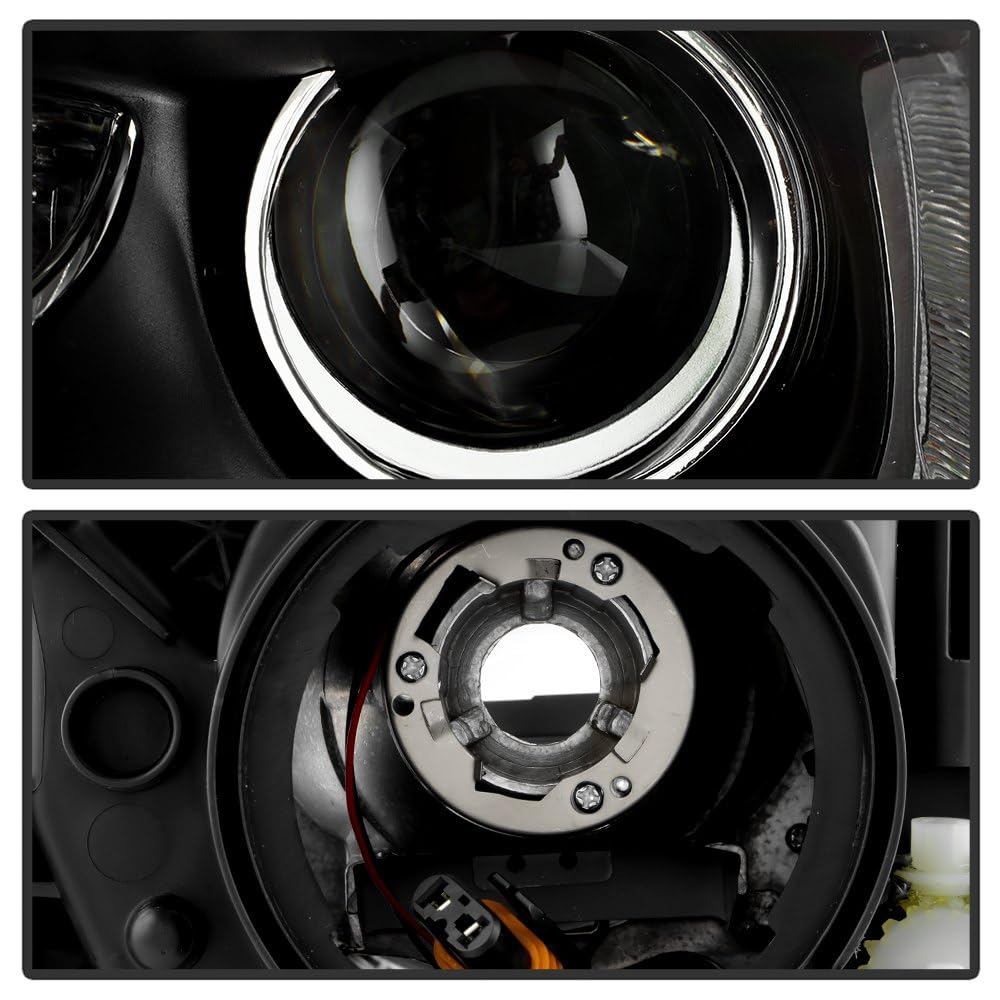 Chrysler 200 15-17 Spyder (POE) Halogen w/LED DRL Chrome Trim 8 pins Headlight - OE Left