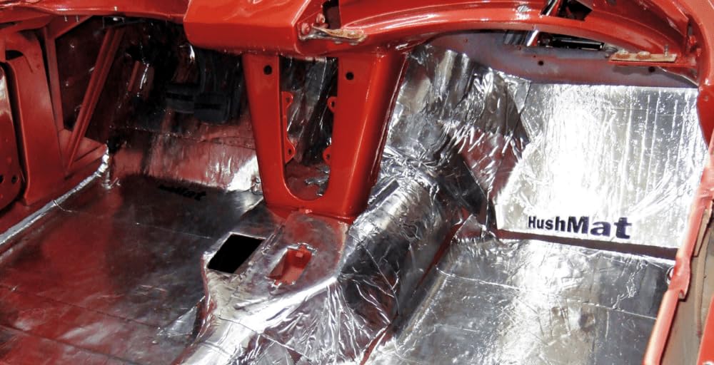 Super Bulk Kit HushMat – Sound Deadening & Thermal Insulation (36 Sq Ft, Silver Foil)