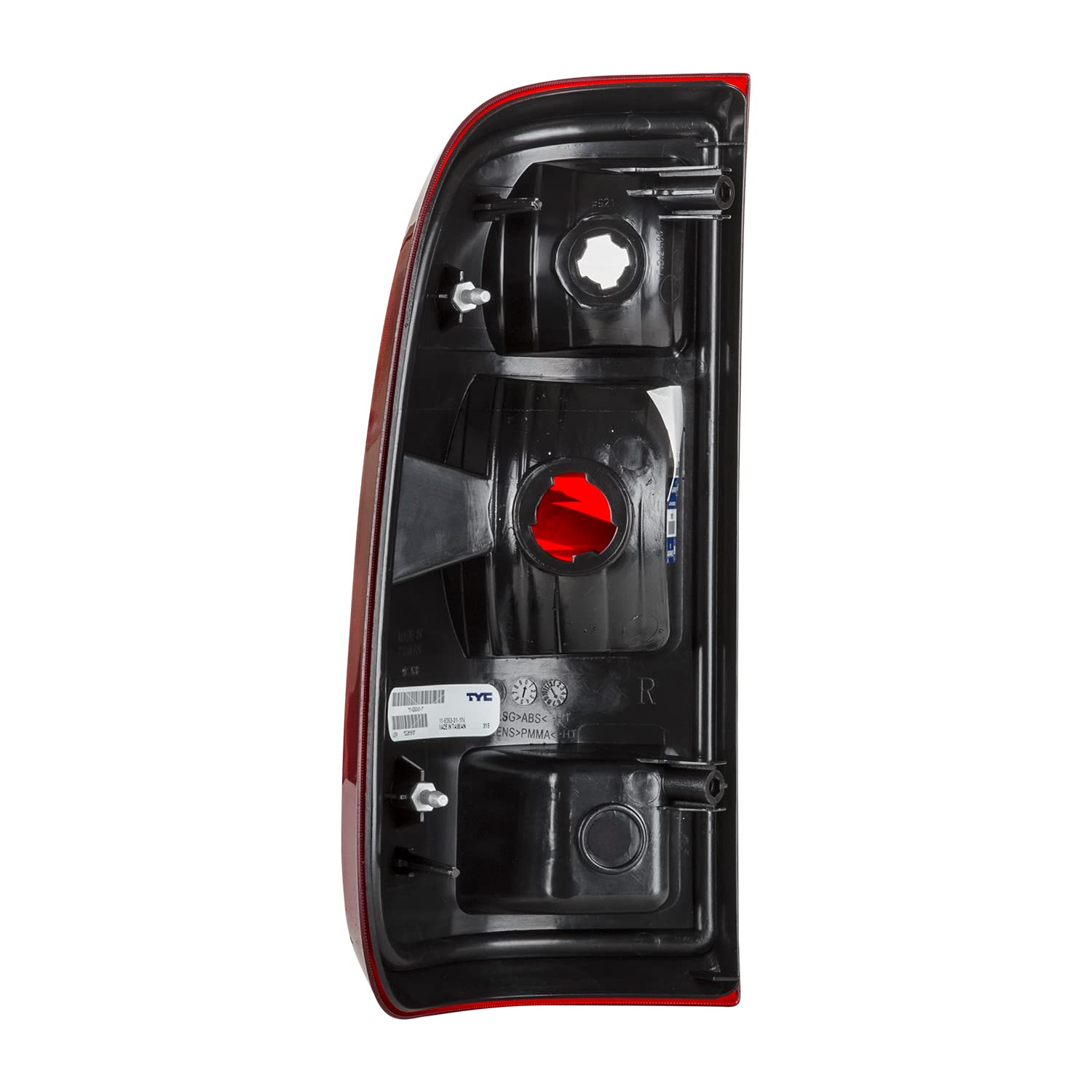 Right TYC Tail Light Assembly Compatible with 2008-2016 Ford F- Series Pickup (Hvy Dty)