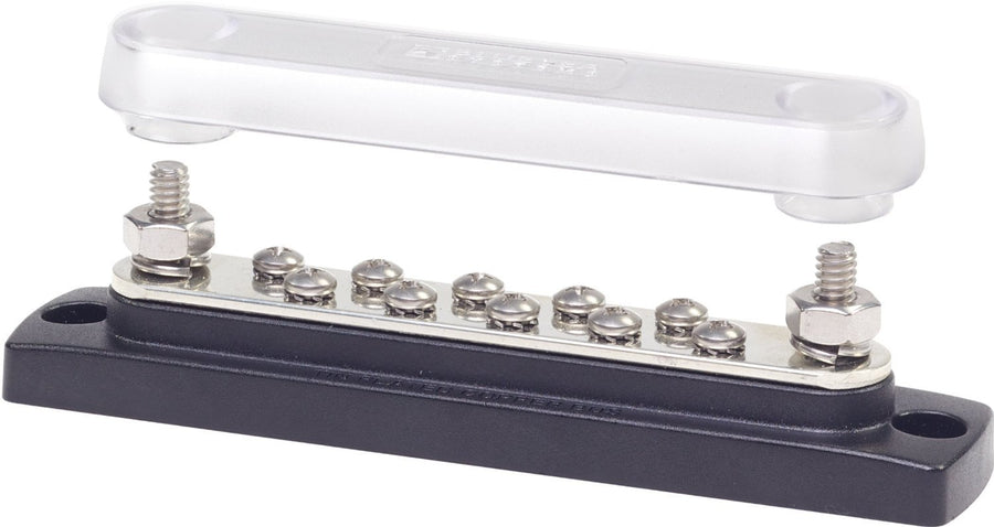 BusBar Blue Sea Systems Common Scrw Trmnl 10x8-32 w/Cvr