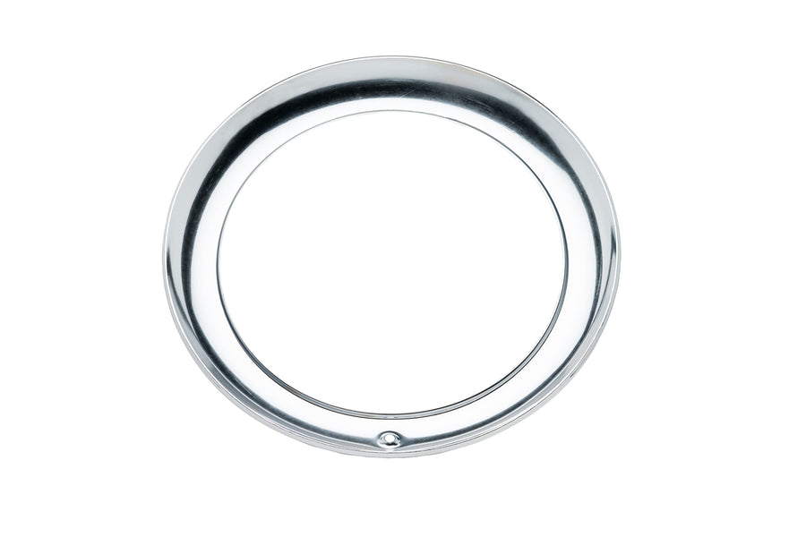 12419.01 | Omix-Ada | Chrome Headlight Bezel Kit, OE Reference: 643732 | Fits 1945-1953 Willys CJ2A / CJ3A