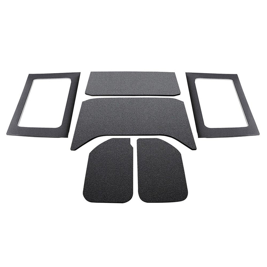 Design Engineering Original Black Boom Mat Sound Deadening HeadLiner Kit Compatible with 4-Door Jeep Wrangler JK (2011-2018)