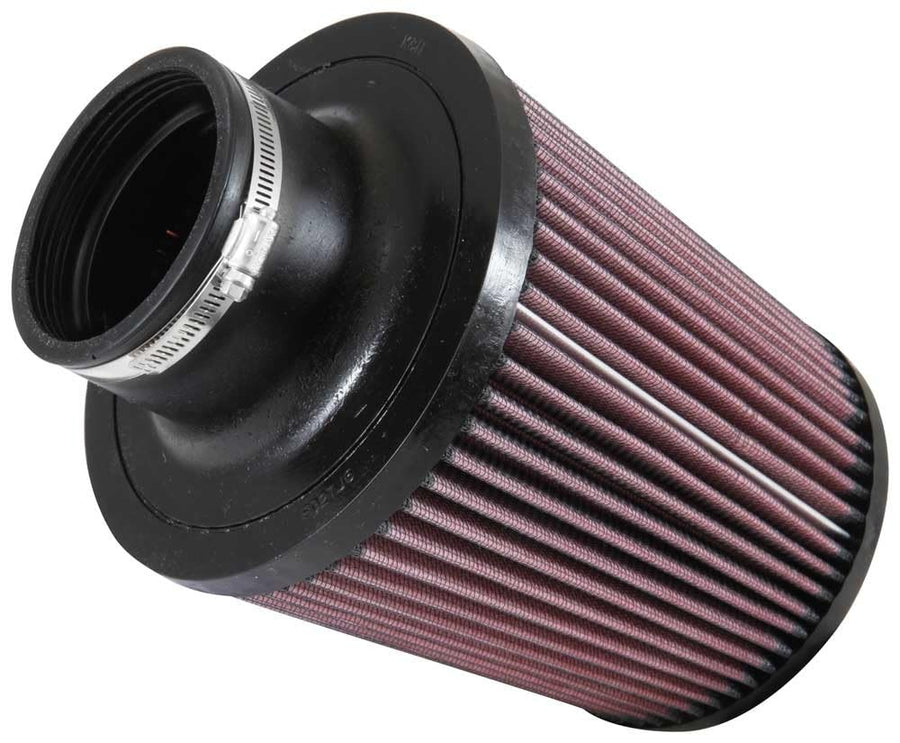 High-Flow K&N Original Lifetime Universal Clamp-On Air Filter: High Performance, Premium, Washable: Flange Diameter: 2.75 In, Filter Height: 6.5 In, Flange Length: 2 In, Shape: Round Tapered, RU-4870