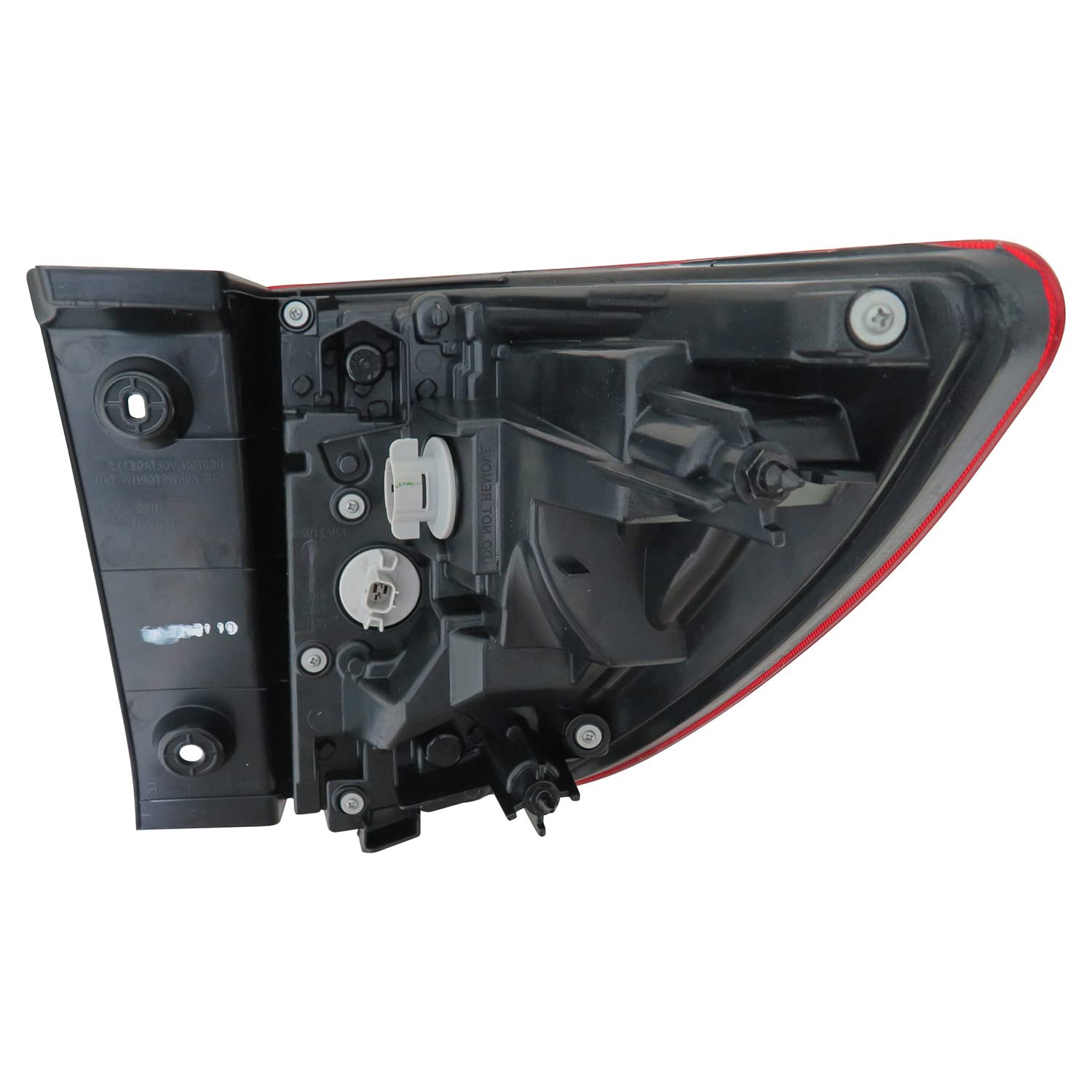 Left TYC Tail Light Assembly Compatible with 2016-2018 Honda Pilot