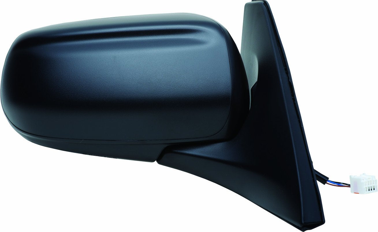 Fit System Mirror Passenger Side for Mazda Protégé, Textured Black, Foldaway, Power