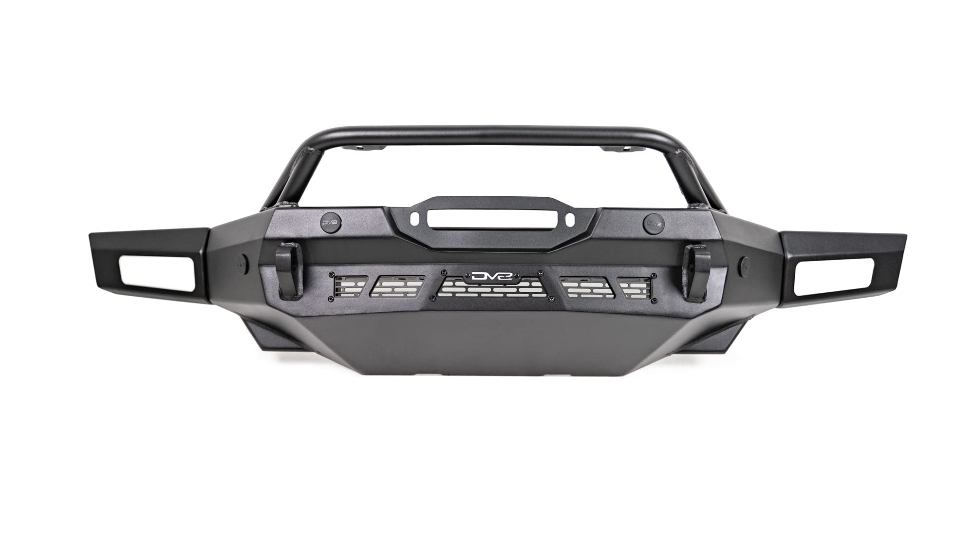 Offroad DV8 Spec Series Front Bumper for the 2021-2025 Ford Bronco | High Clearance Design | Accepts Multiple Size Winches | Included Bull Bar | Welded-in Zip Tie Tabs