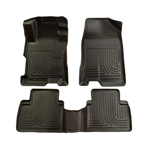 WeatherBeater Husky Liner 98601 Custom Floor Liner Black 08-11 Nissan Altima