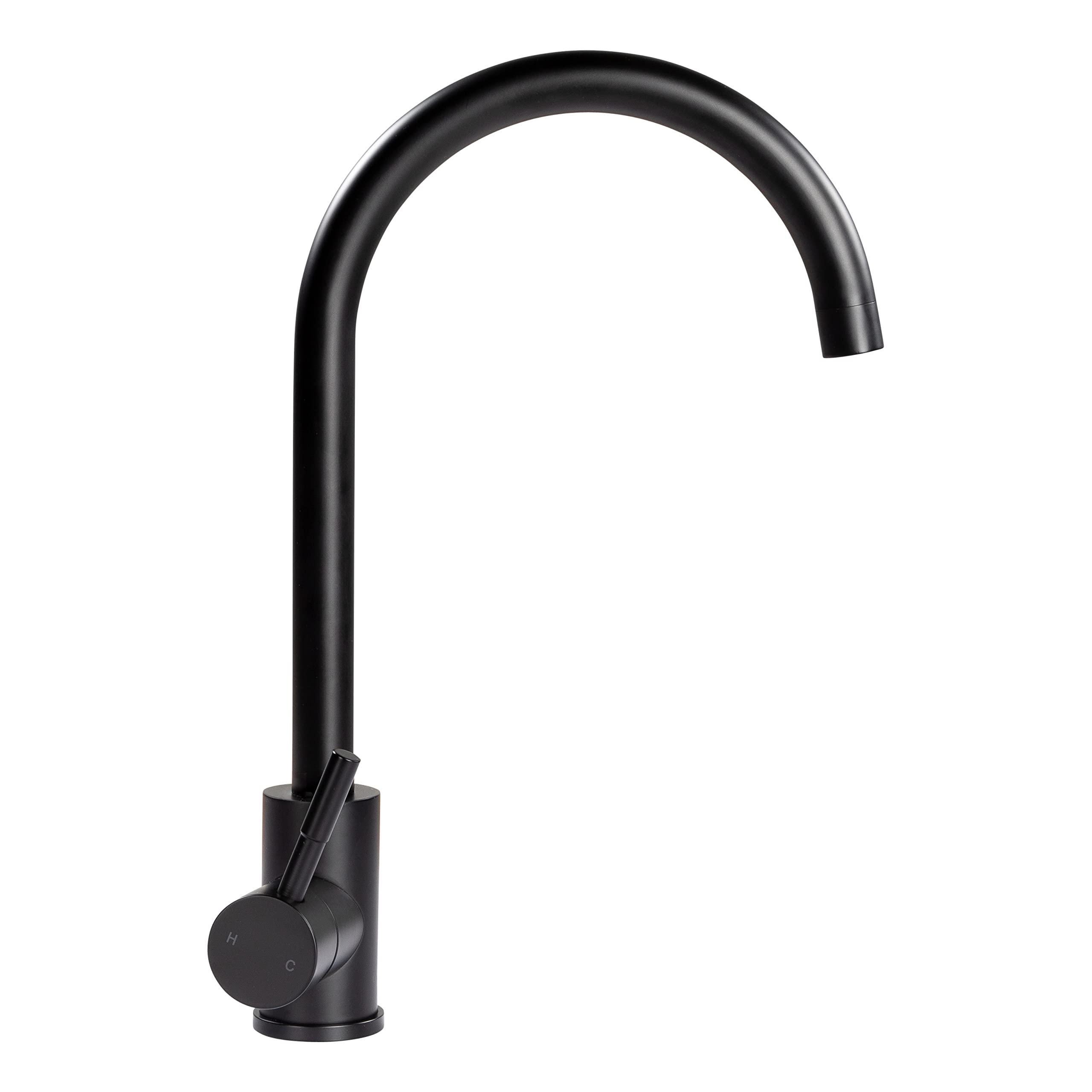 Lippert Curved Flow Max Gooseneck Kitchen Faucet for RVs and Residential