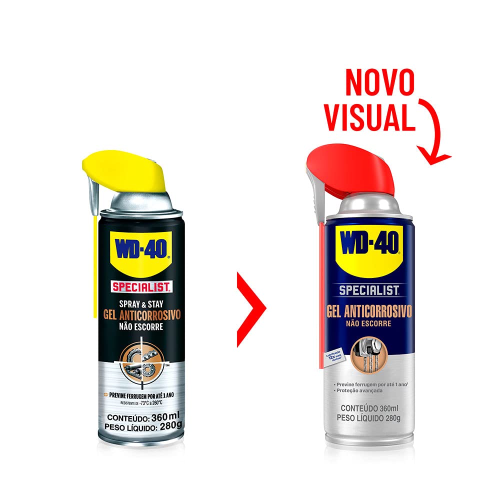 WD-40 Gel Lube Specialist with SMART STRAW SPRAYS 2 WAYS, 10 OZ