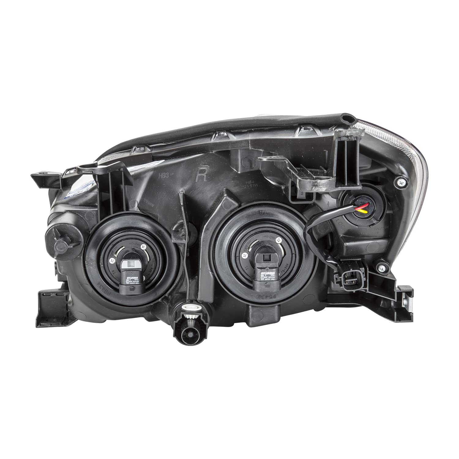 Right TYC Headlight Assembly Compatible with 2009-2012 Toyota Rav4