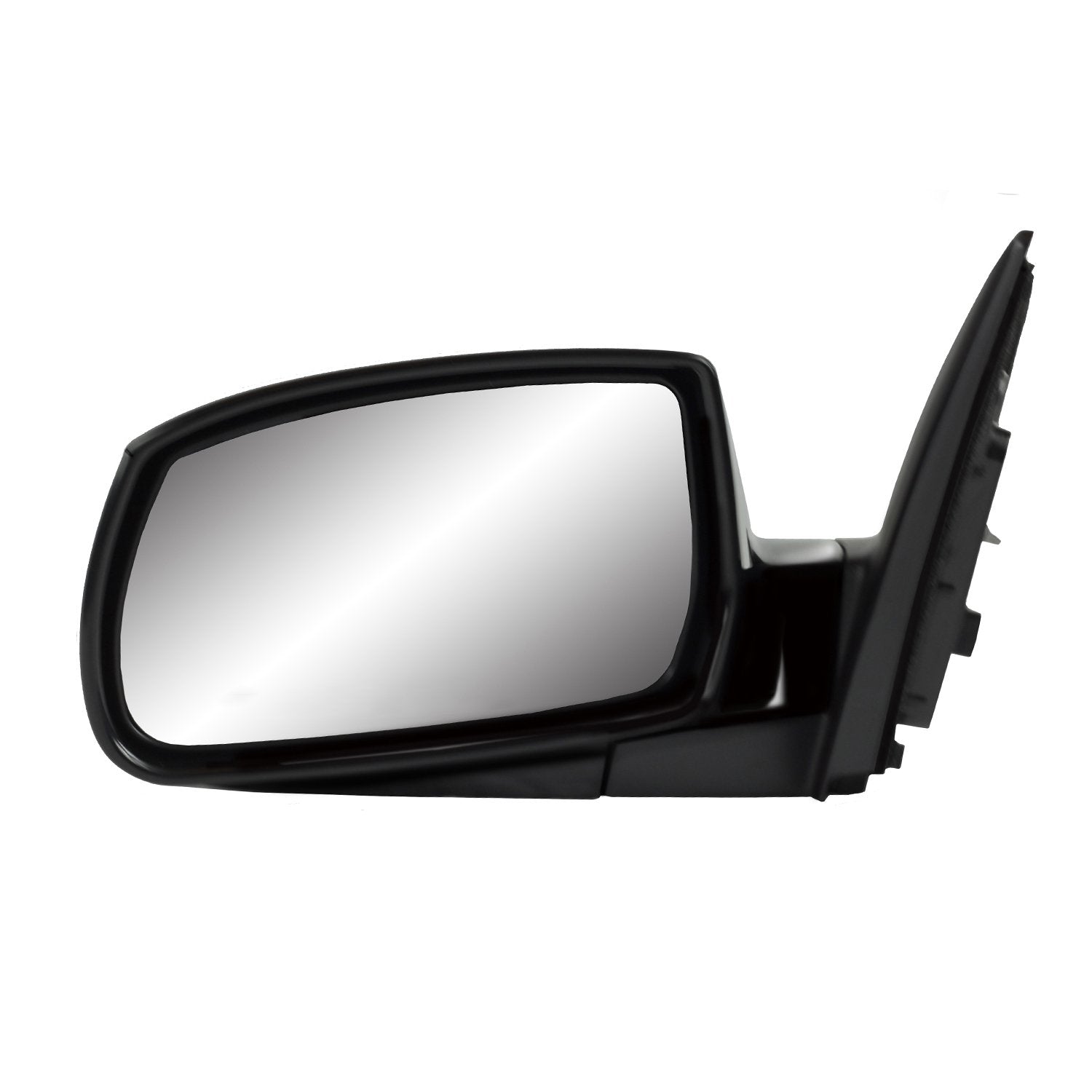 Mirror Driver Side for Hyundai Tucson, textured black w/PTM cover, Type 2, foldaway, Power