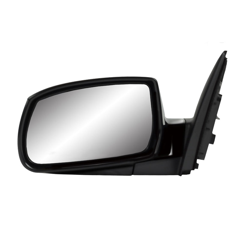 Mirror Driver Side for Hyundai Tucson, textured black w/PTM cover, Type 2, foldaway, Power