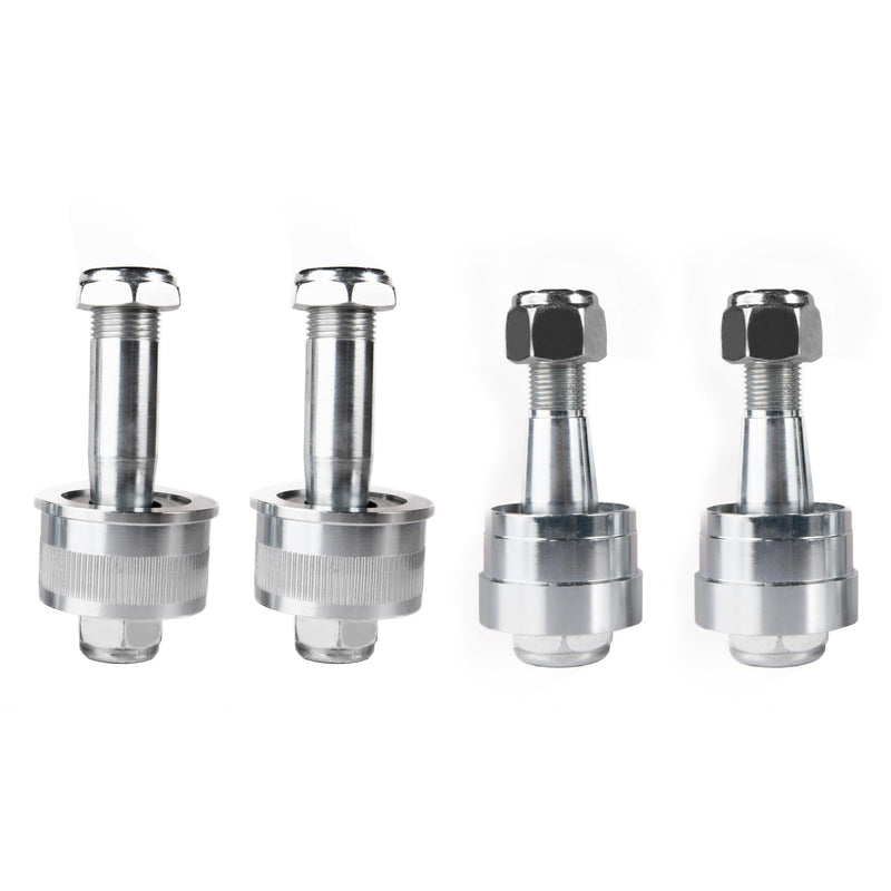 American Iron Offroad AI-1103 Ball Joint Delete System for Jeep JK, TJ, YJ, XJ Gen 2 (1990–2017) – Heavy Duty Ball Joint Upgrade & Replacement, Rebuildable, Adjustable Steering, Fixes Death Wobble