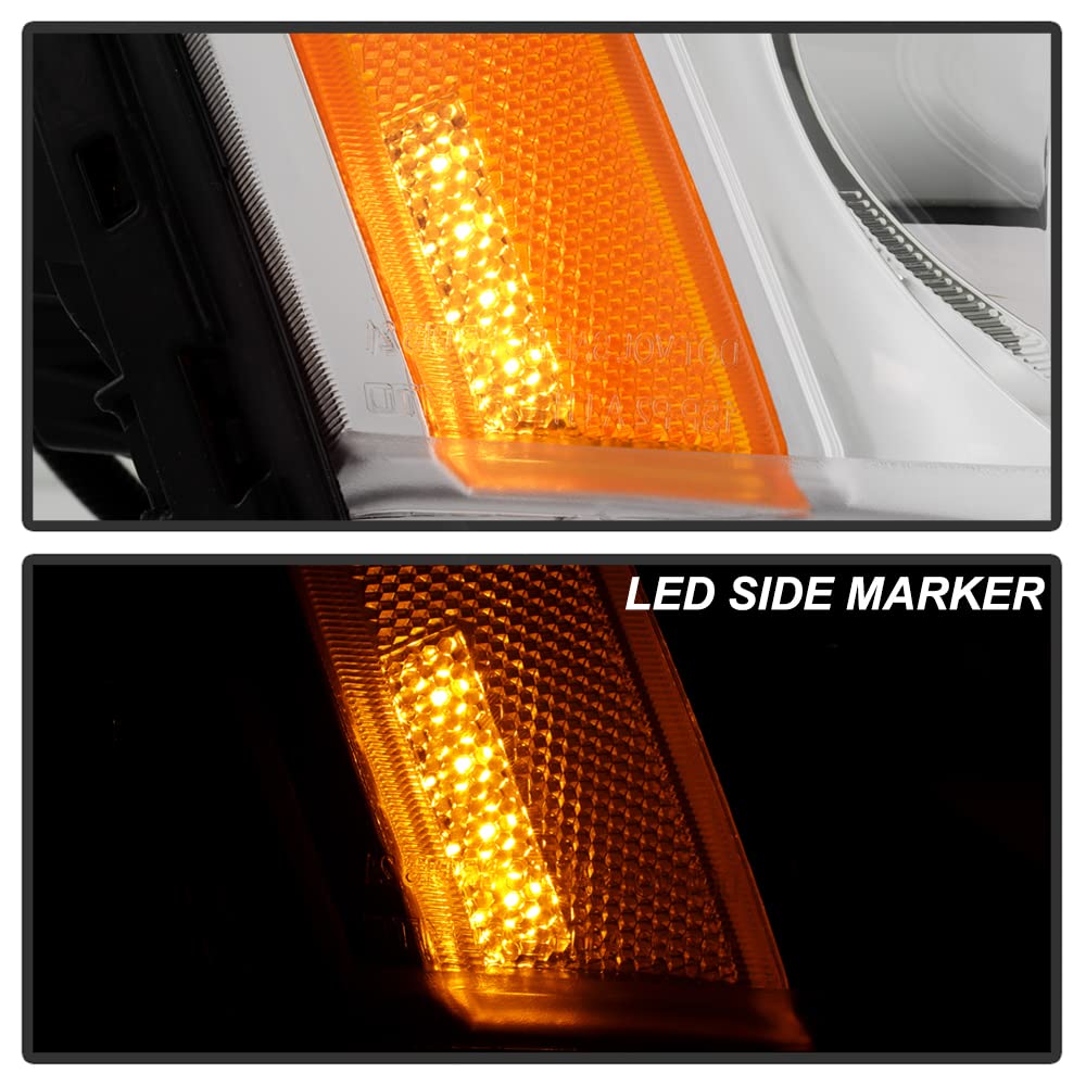 Cadillac DTS 06-11 Spyder (POE) D1S Xenon HID Projector Headlight - Low Beam-D1S(Not Included) ; High Beam-D1S(Not Included) ; Signal-3157A(Included) - OE Right