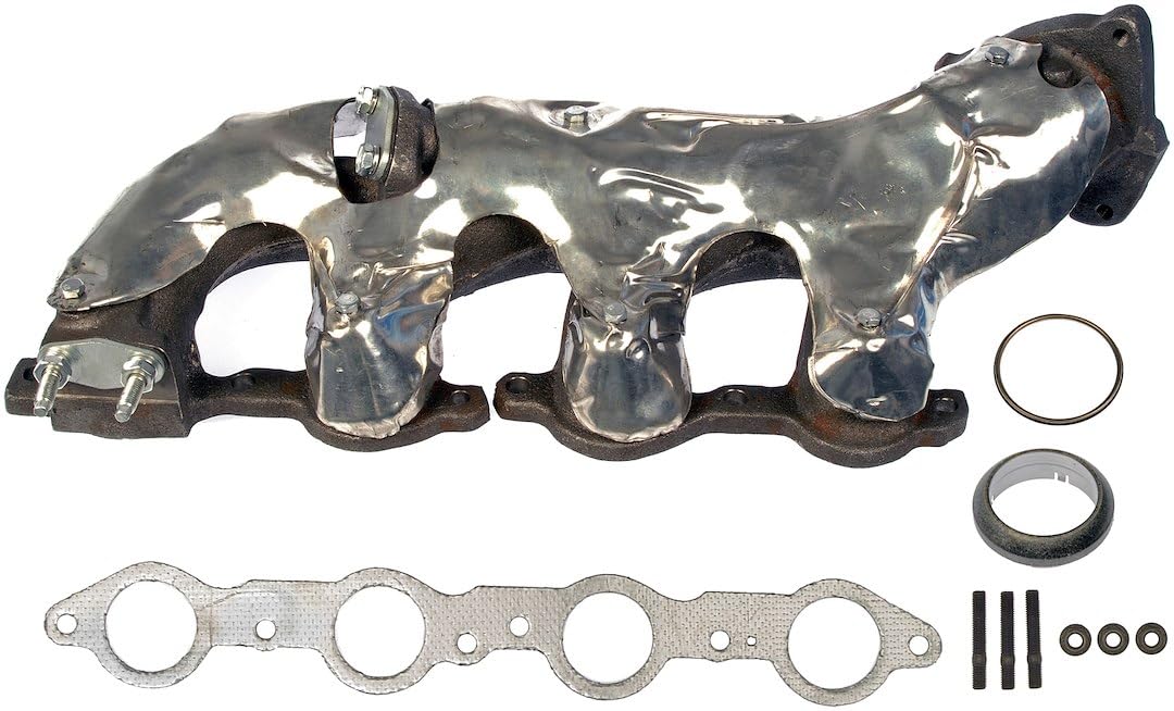 Dorman Passenger Side 674-525 Exhaust Manifold Kit - Includes Required Gaskets and Hardware Compatible with Select Cadillac / Chevrolet / GMC Models