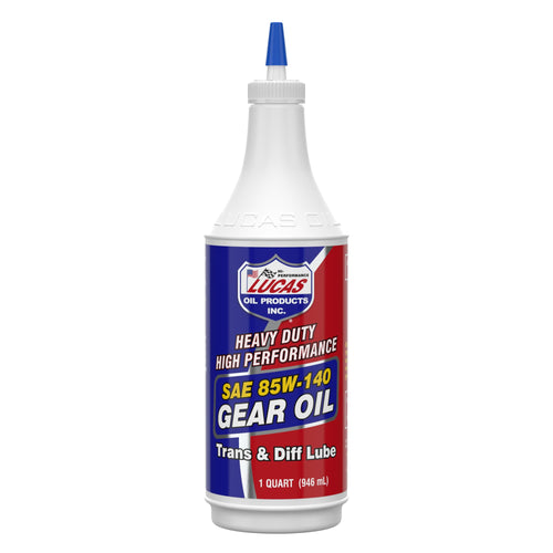 Lucas Oil 10042 SAE 85W-140 Heavy Duty High Performance Gear Oil - 1 Quart