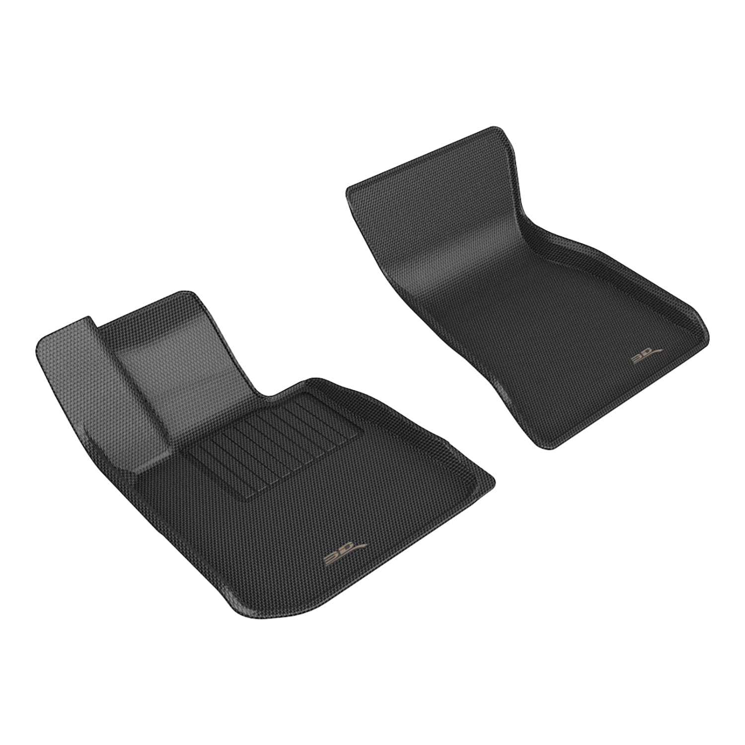 Custom Fit 3D MAXpider Kagu Floor Mat (Black) Compatible with BMW i4 (G26) 2022-2026 - Front Row