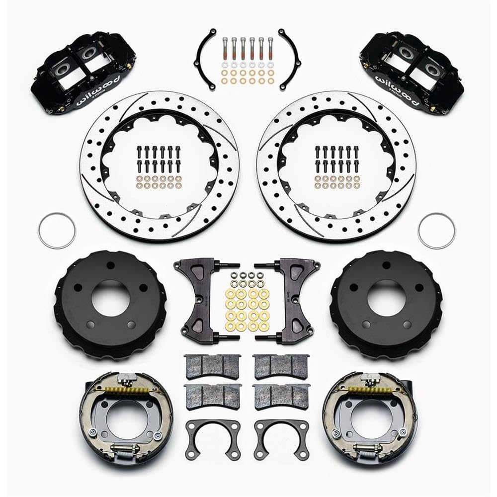 Rear P-Brk Kit, FNSL4R, 12.88" Drilled