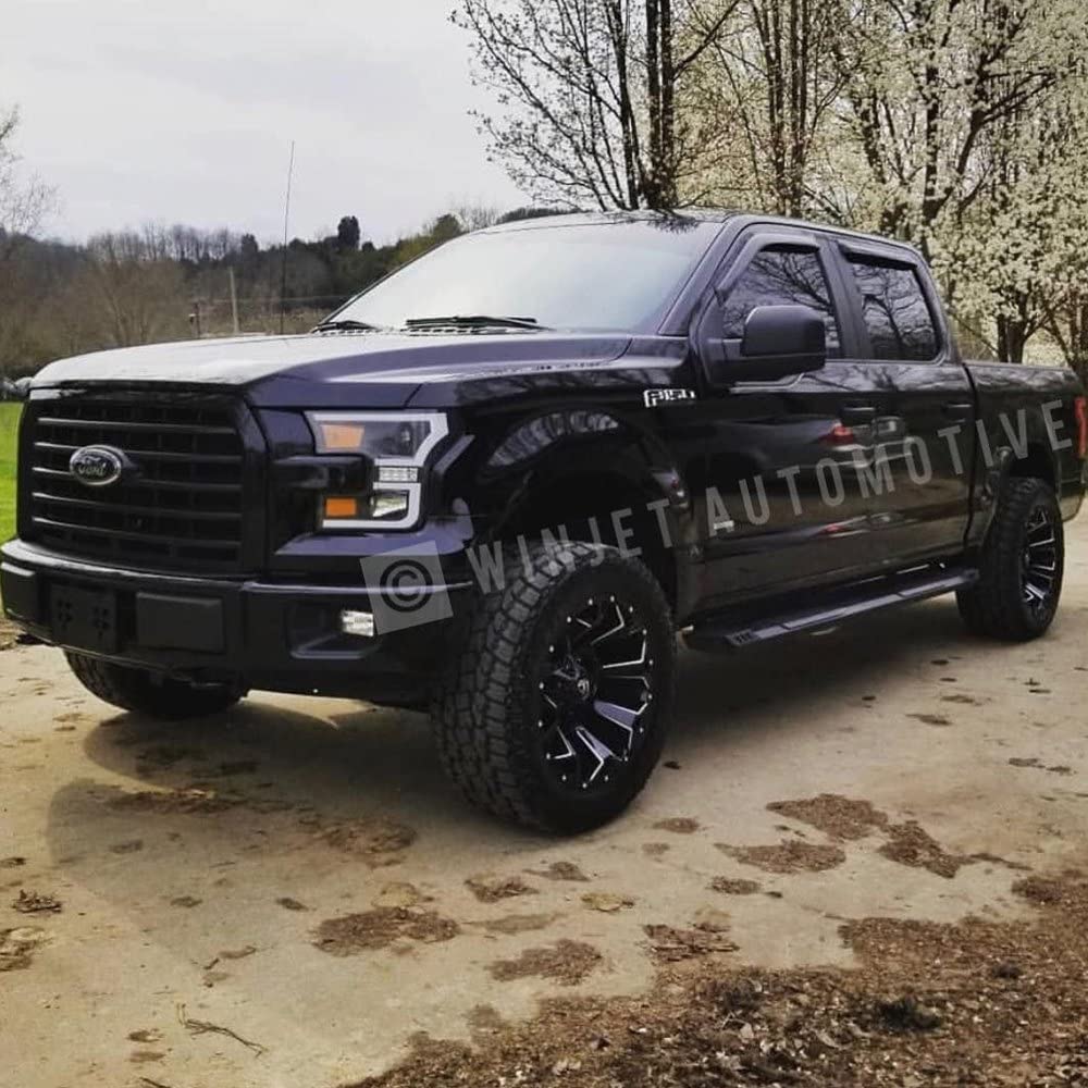 Winjet Driving LED Fog Lights Compatible with Ford [2015 2016 2017 2018 F-150] [2017-2018 F250 F350 F450 Super Duty]