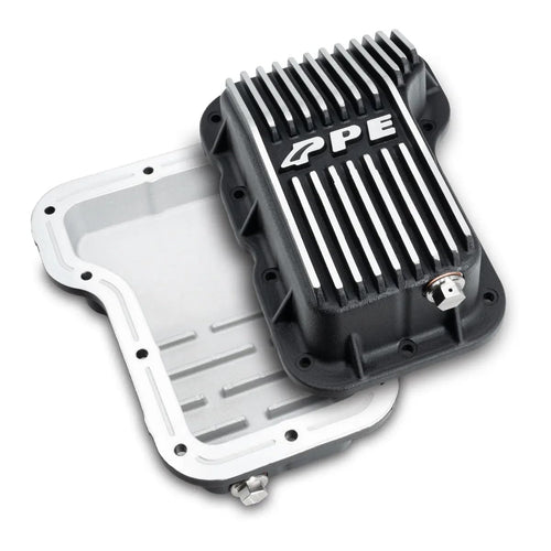 Heavy Duty PPE Cast Aluminum Oil Pan (Brushed) 214053010 Compatible for 2018+ Jeep Wrangler JL/JT 2.0L or 2019+ Jeep Cherokee 2.0L