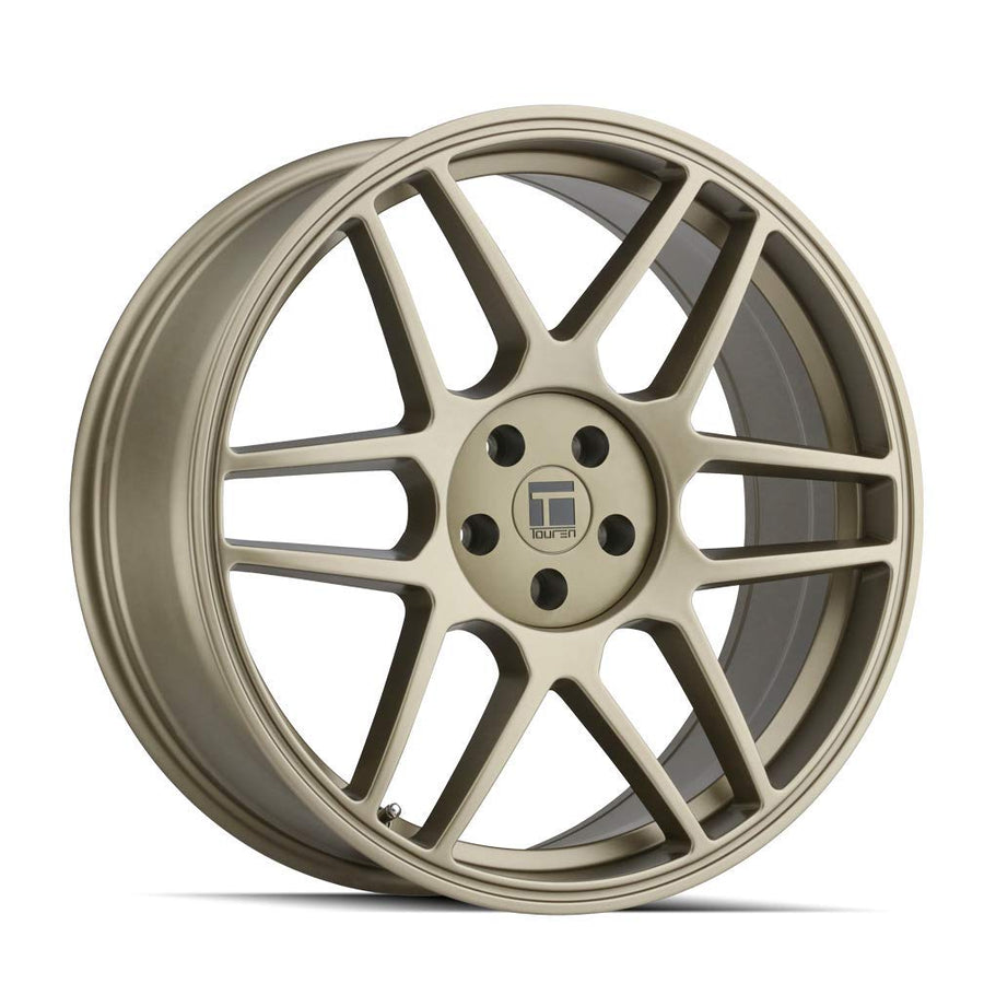 MATTE GOLD TOUREN TR74 Wheel (18 x 8. inches /5 x 112 mm, 40 mm Offset)