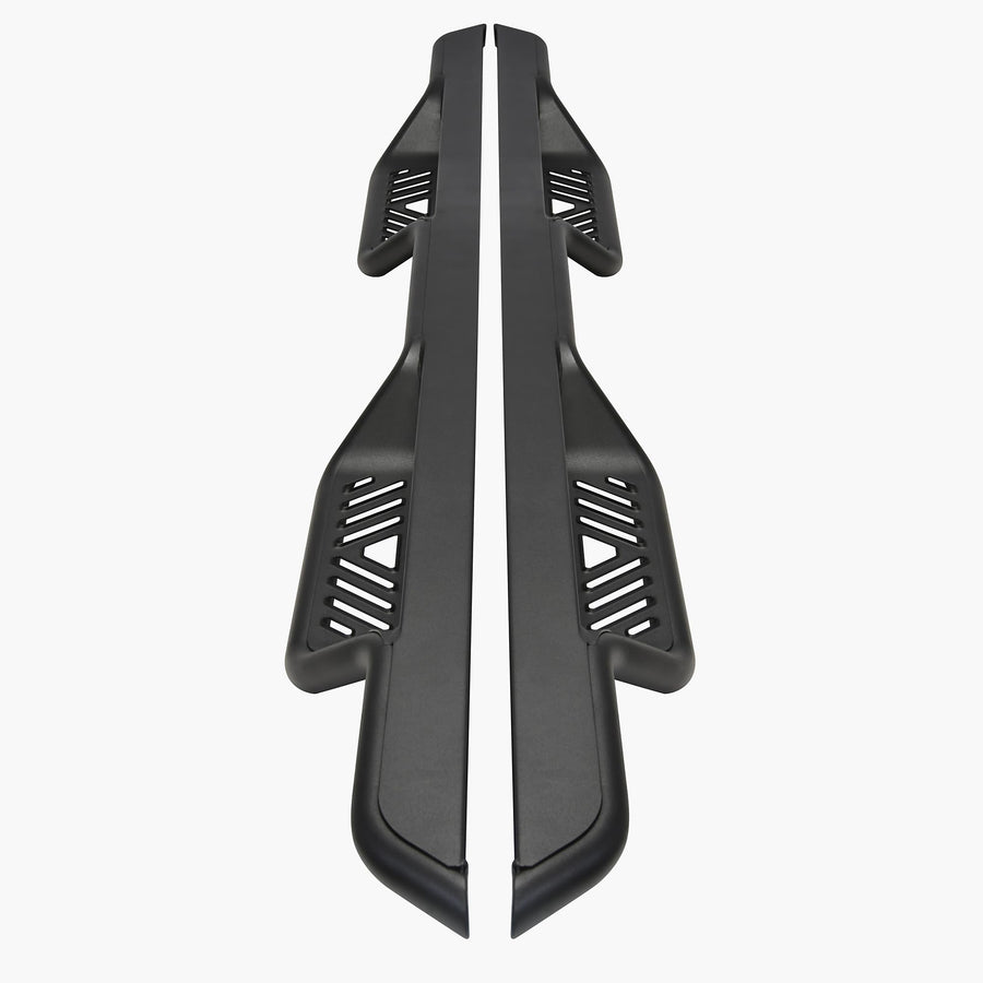 Outlaw Drop Nerf Step Bars Westin fits 2004-2013 Silverado Sierra 1500 2001-2019 2500 3500 Crew Cab (Body Mount) Textured Black 1 Pair