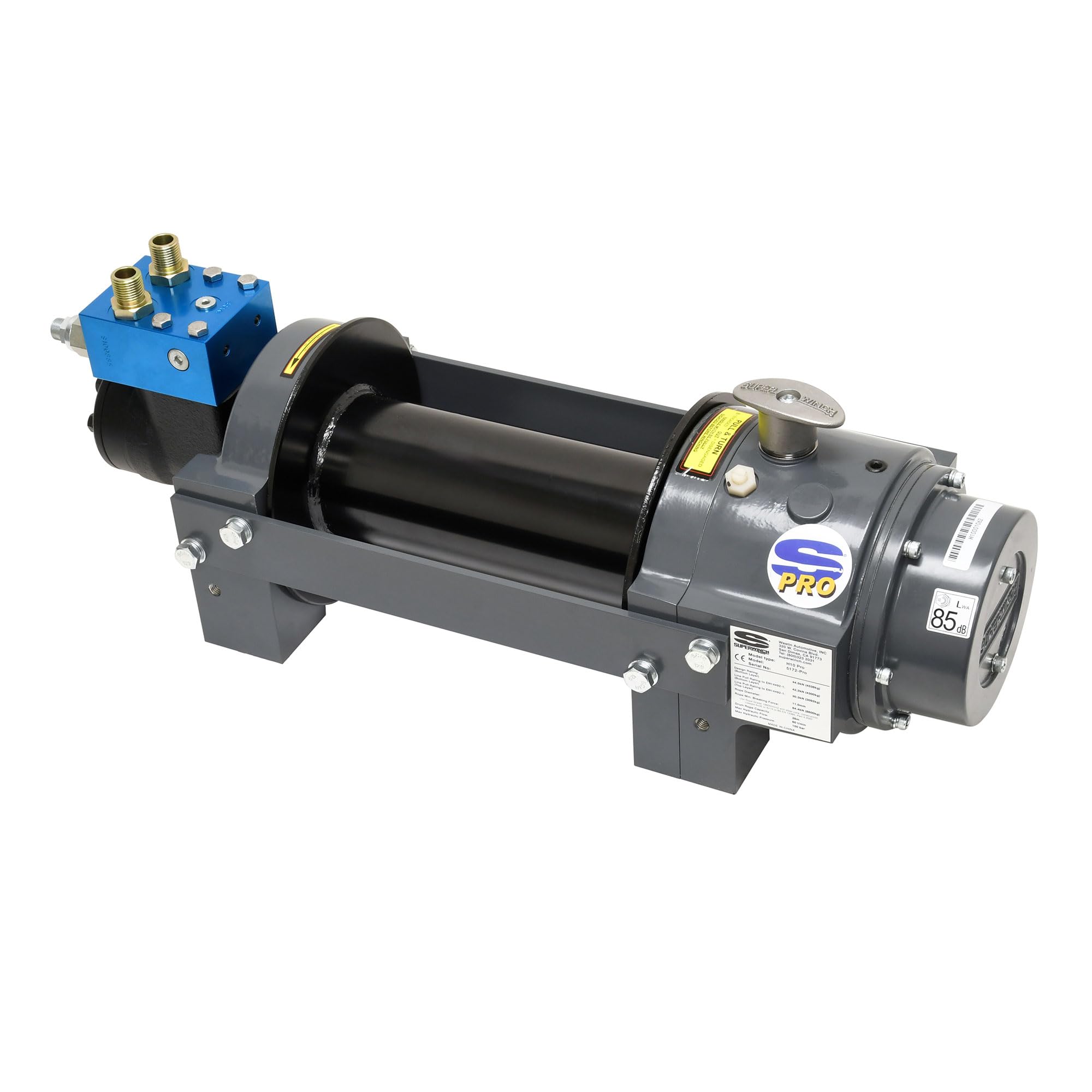 Industrial Superwinch 5172PRO H10P Winch 1000lb (4536kg) Single Line Pull