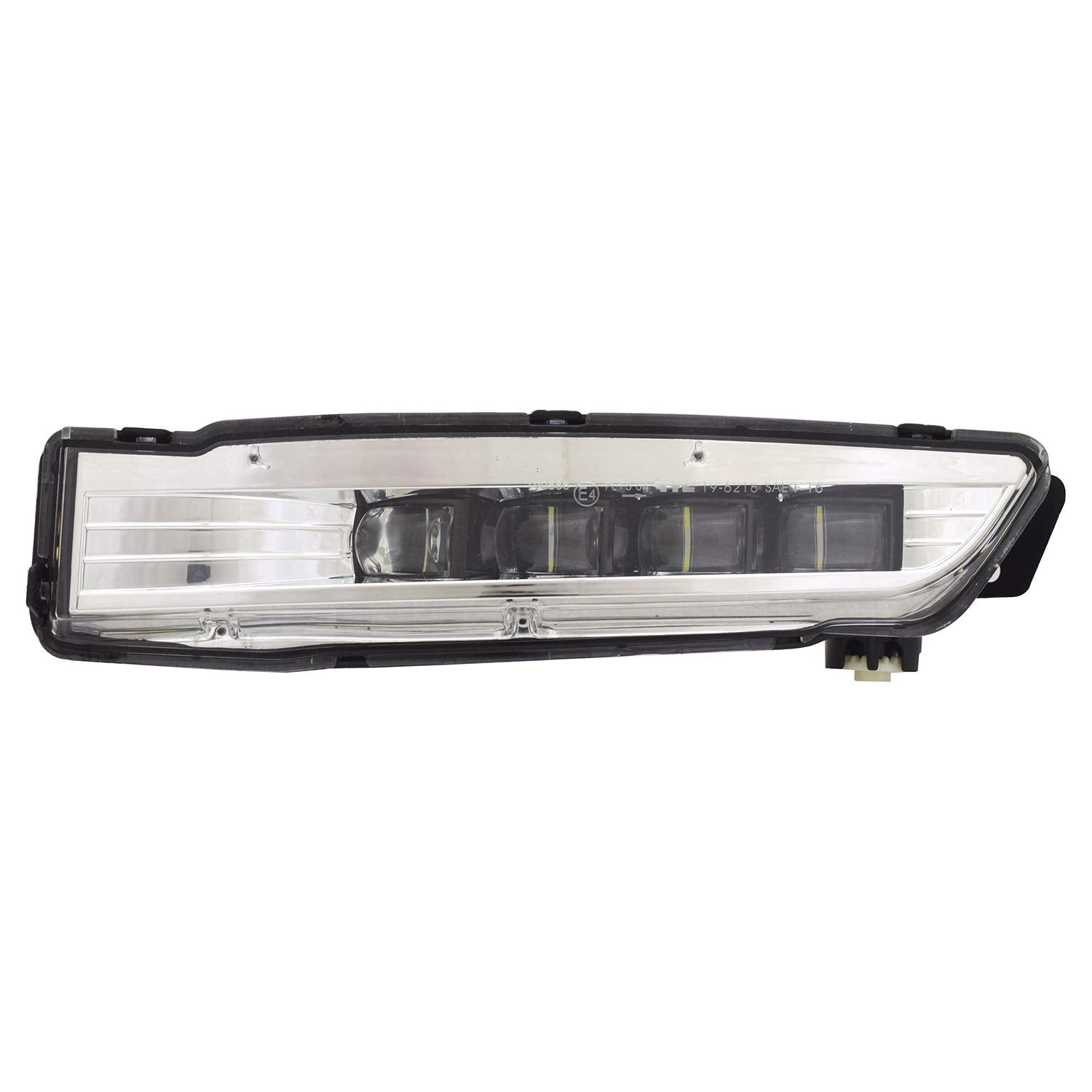 Left TYC Fog Light Assembly Compatible with 2018-2020 Honda Accord