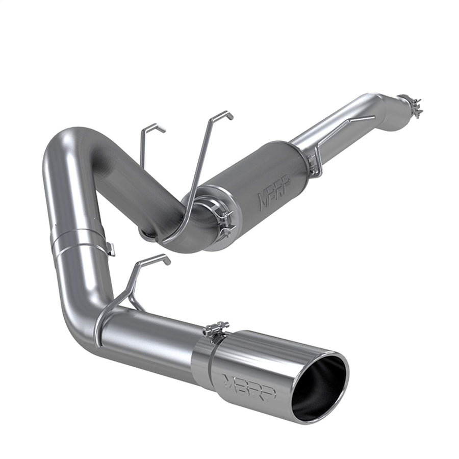 Exhaust System MBRP S5247304 Cat Back (2017-UP Ford F250/350 6.2L Super/Crew Cab 4", Single Side, T304)