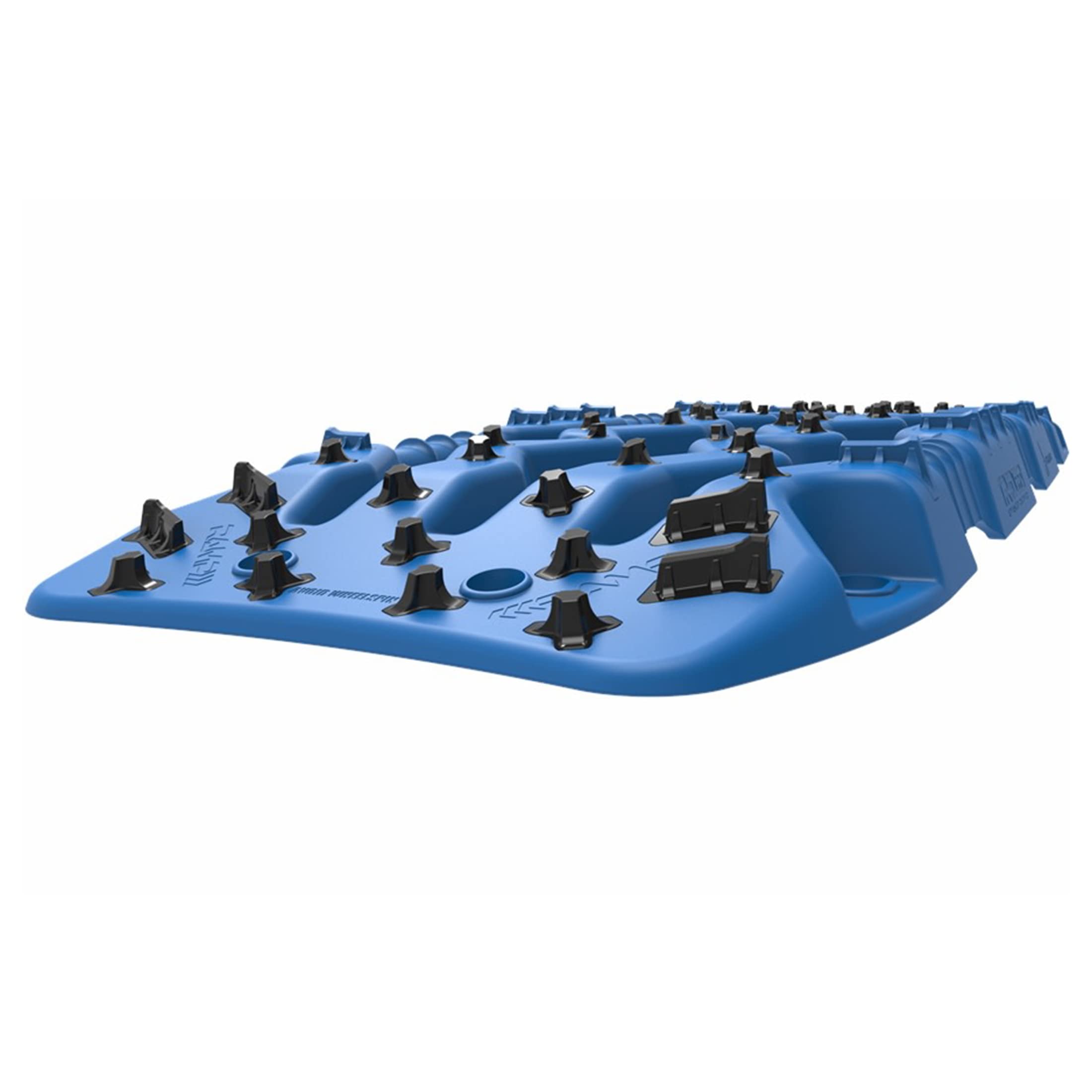 TRED PRO Recovery Boards TREDPROBU Traction Tracks with Teeth, EXOTRED Composite Construction SIPE-LOCK Grip Profile. Ideal for unstocking your 4x4 vehicle – Blue / Black