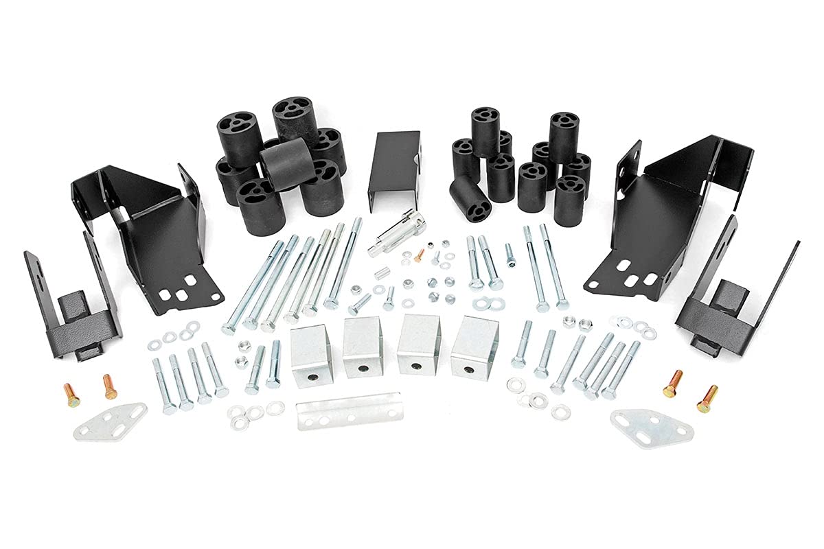 3" Rough Country Body Lift Kit for 2007-2013 Chevy/GMC 1500 2WD/4WD - RC702