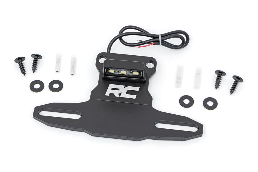 Universal Rough Country UTV LED License Plate Bracket - 99058