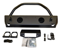 Rock Crawler WARN Stubby Bumper with Grille Guard Tube