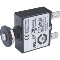 20A Blue Sea Push Button Thermal with Quick Connect Terminals