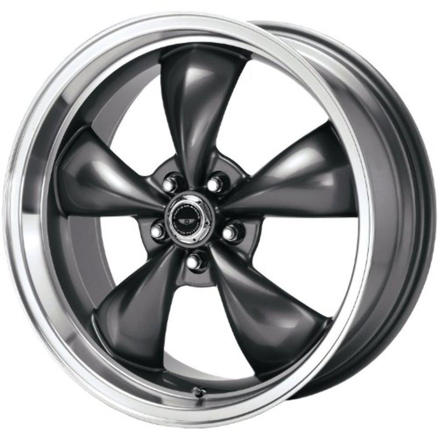 AR105 TORQ THRUST M American Racing 16X7 5X115 5.38 35mm ANTHRACITE MACHINED LIP - AR105M6791A
