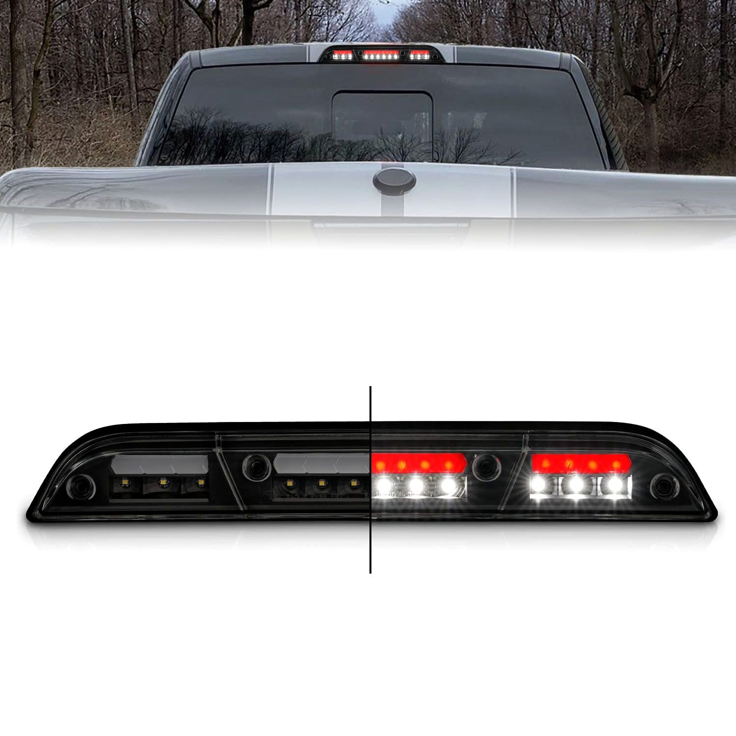Black/Smoke Anzo LED 3rd Brake Light