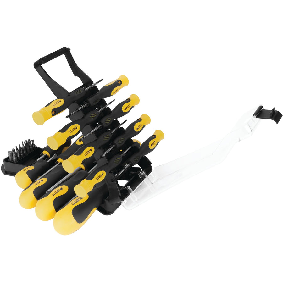 30-Piece Performance Tool W1718 Screwdriver Set with Rack