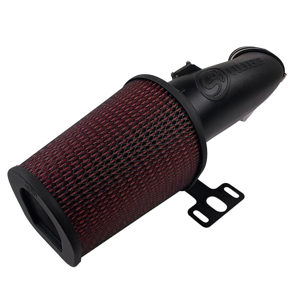 Open Air Intake S&B Filters 75-6001 For 2017-2019 Ford Powerstroke 6.7L (Oiled Cleanable, 8-ply Cotton Filter)