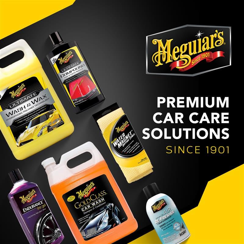 Meguiar's Headlight Restoration Kit Two Step, Headlight Cleaner Restores Clear Car Plastic and Protects from Re-Oxidation, Includes Headlight Coating and Cleaning Solution - 4 Count (1 Pack)