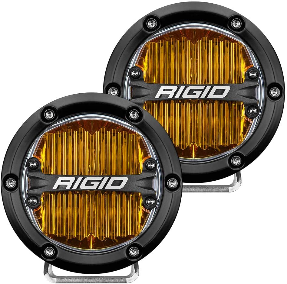 37117-360 RIGID SERIES PRO SAE FOG LIGHT KIT FITS 2014+ TOYOTA TUNDRA, 4 RUNNER & 2016+ TACOMA SELECTIVE YELLOW
