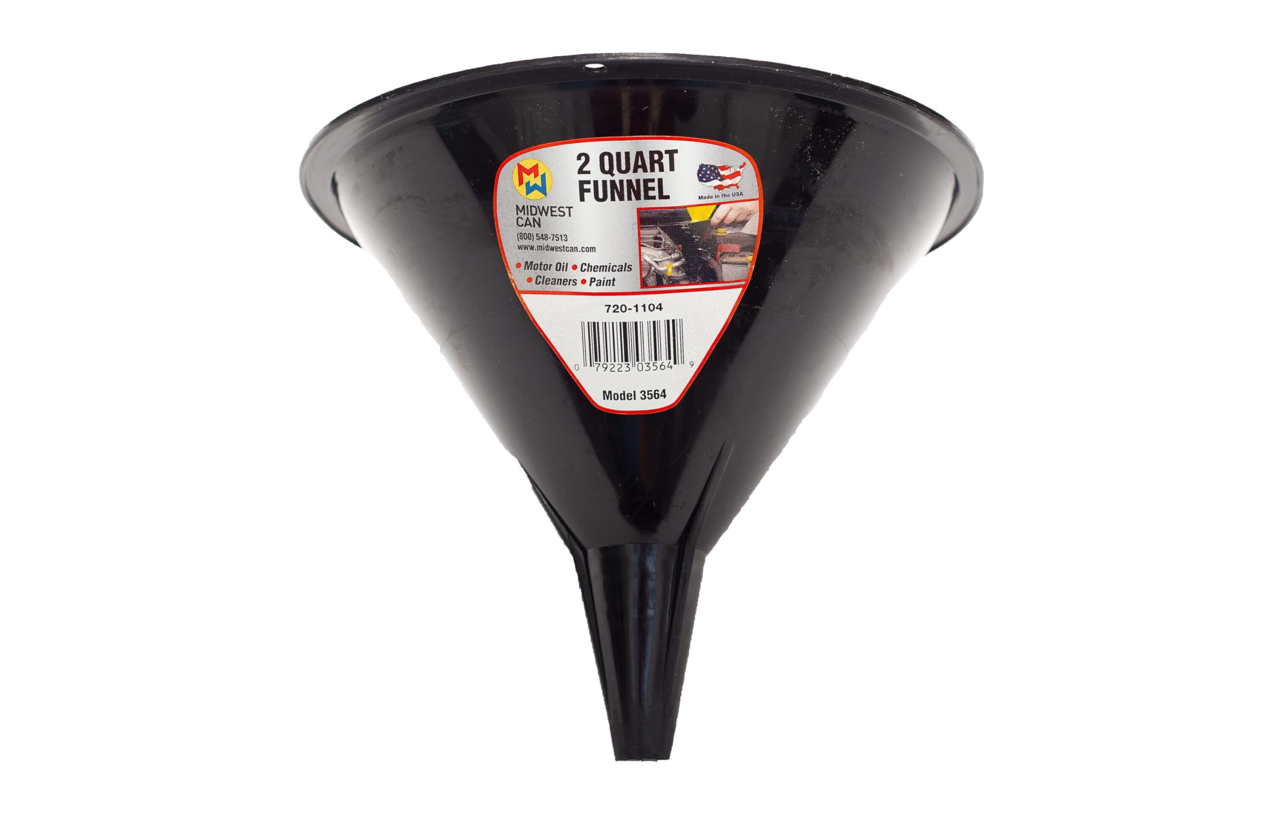 2 Quart MIDWEST CAN Large Funnel