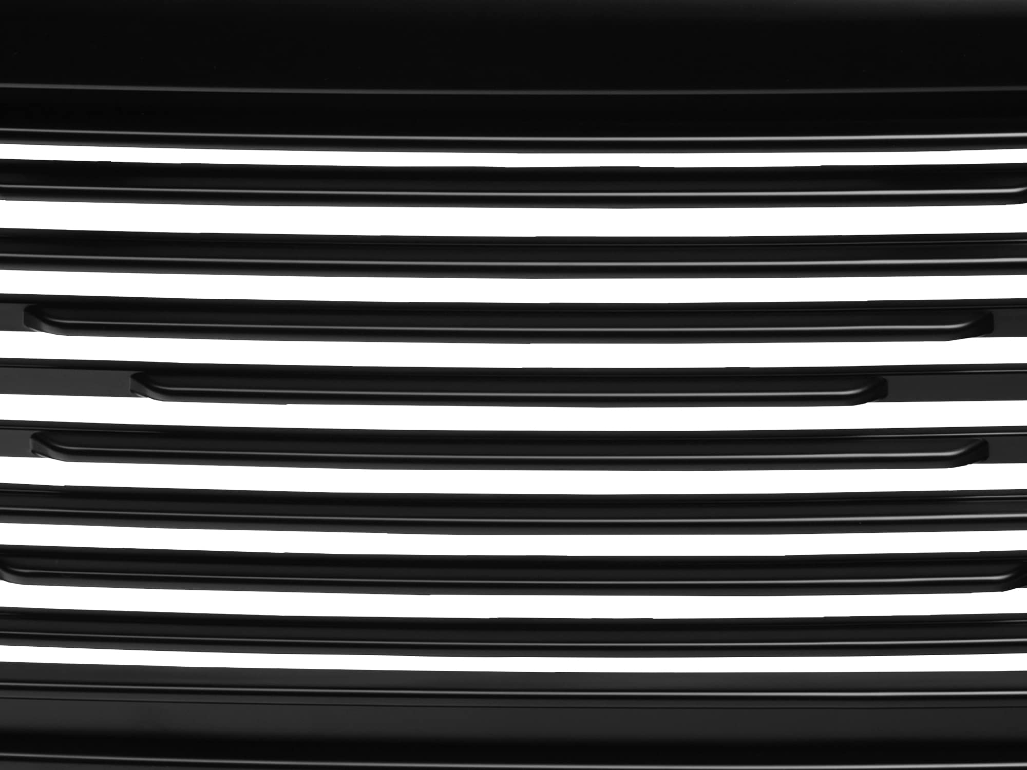 Big Horn Armordillo USA 7178410 Horizontal Front Hood Grille - Matte Black Fits 2010-2018 Dodge Ram 2500/3500/4500