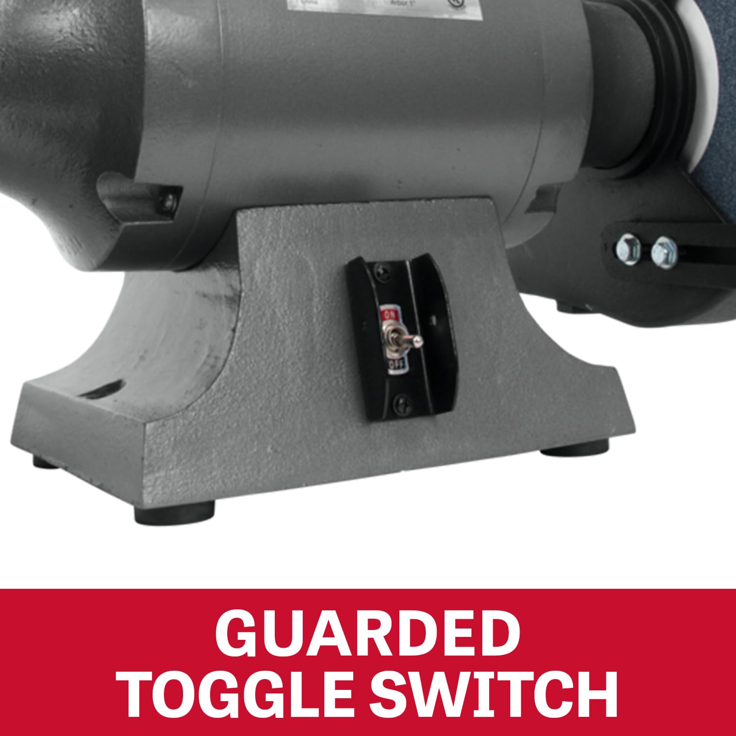 JET 10-Inch Grinder Bench, 1750 RPM, 1 HP, 120V 1Ph (Model JBG-10)
