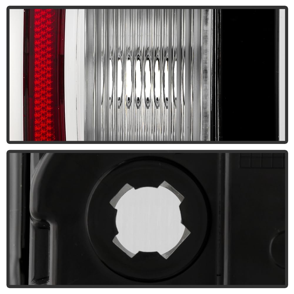GMC Sierra 1500 Denali 16-18 SLT (Halogen Backup Light) LED Tail Light - Spyder OE Left