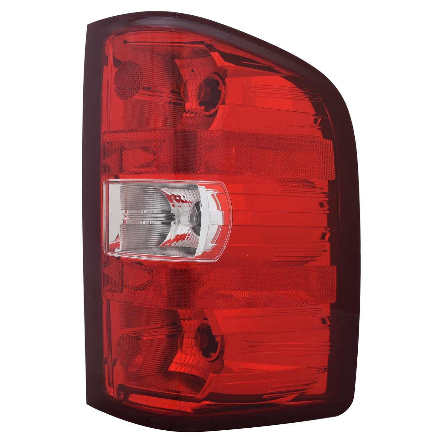 Right TYC Tail Light Assembly Compatible with 2010-2012 Chevrolet Silverado