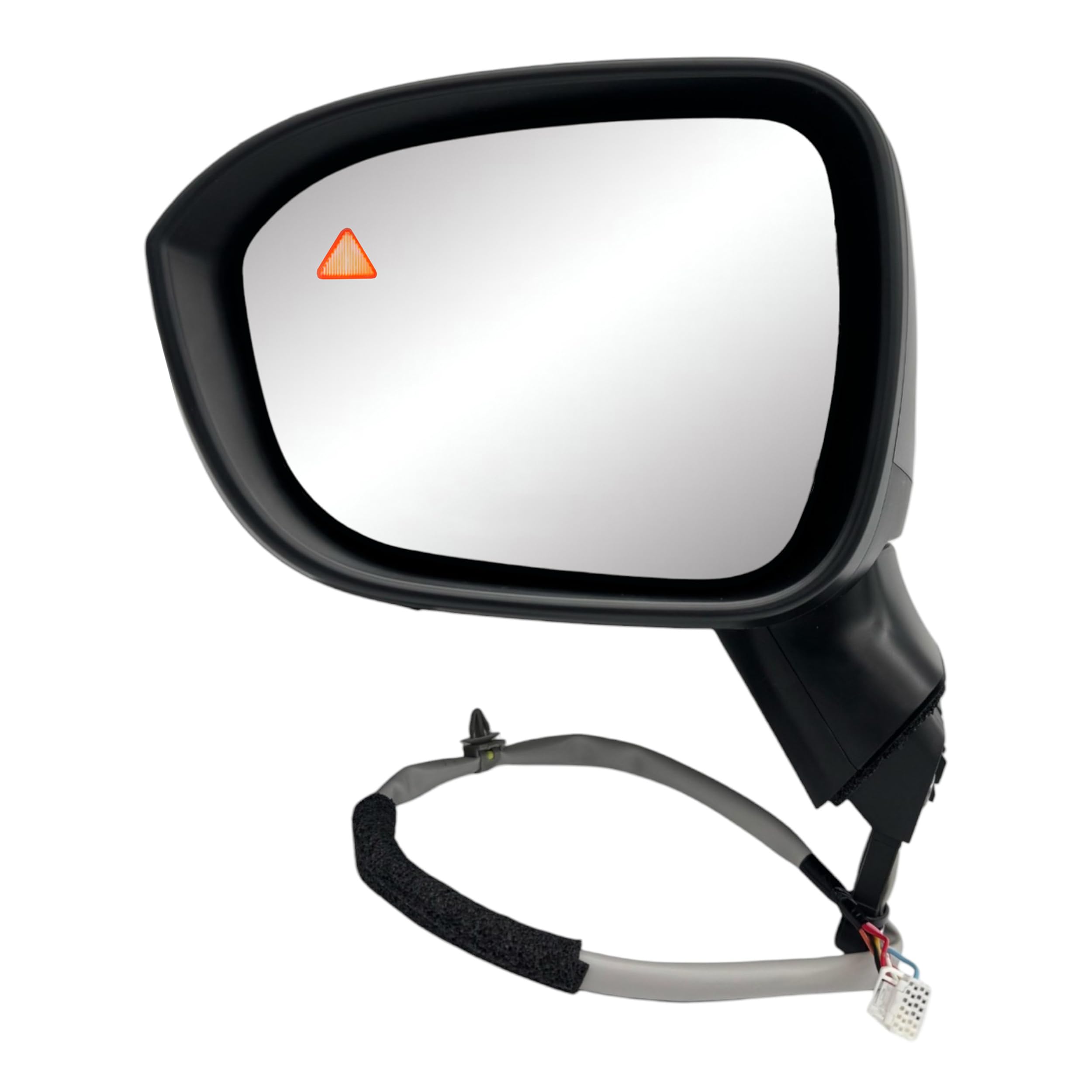 Rogue Mirror- (21-24) textured blk, w/BSDS, foldaway, w/o signal or mem, LH, P