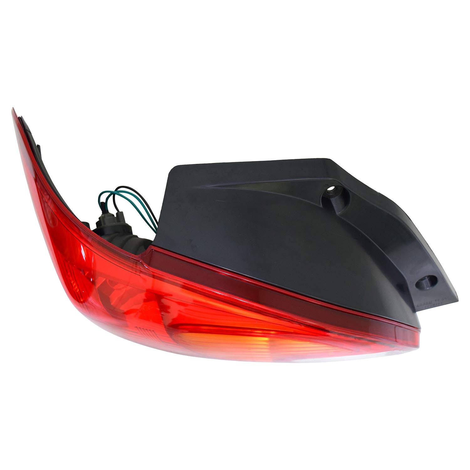 Left TYC Tail Light Assembly Compatible with 2014-2015 Mitsubishi Mirage