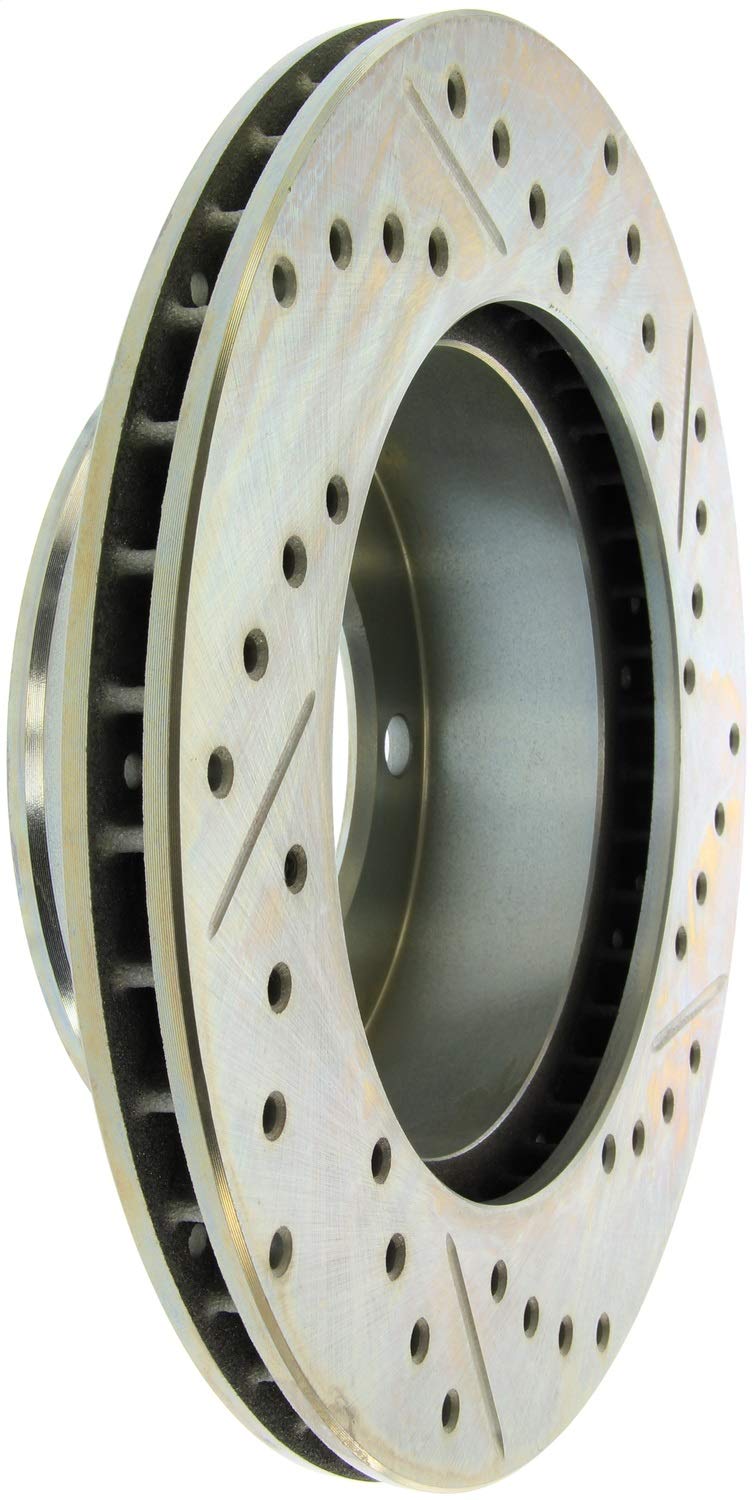 Front Right StopTech 227.44109R Select Sport Drilled and Slotted Brake Rotor