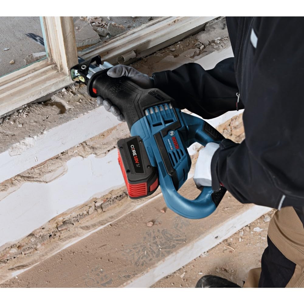 GSA18V-125N BOSCH 18V EC Brushless 1-1/4 In.-Stroke Multi-Grip Reciprocating Saw (Bare Tool)